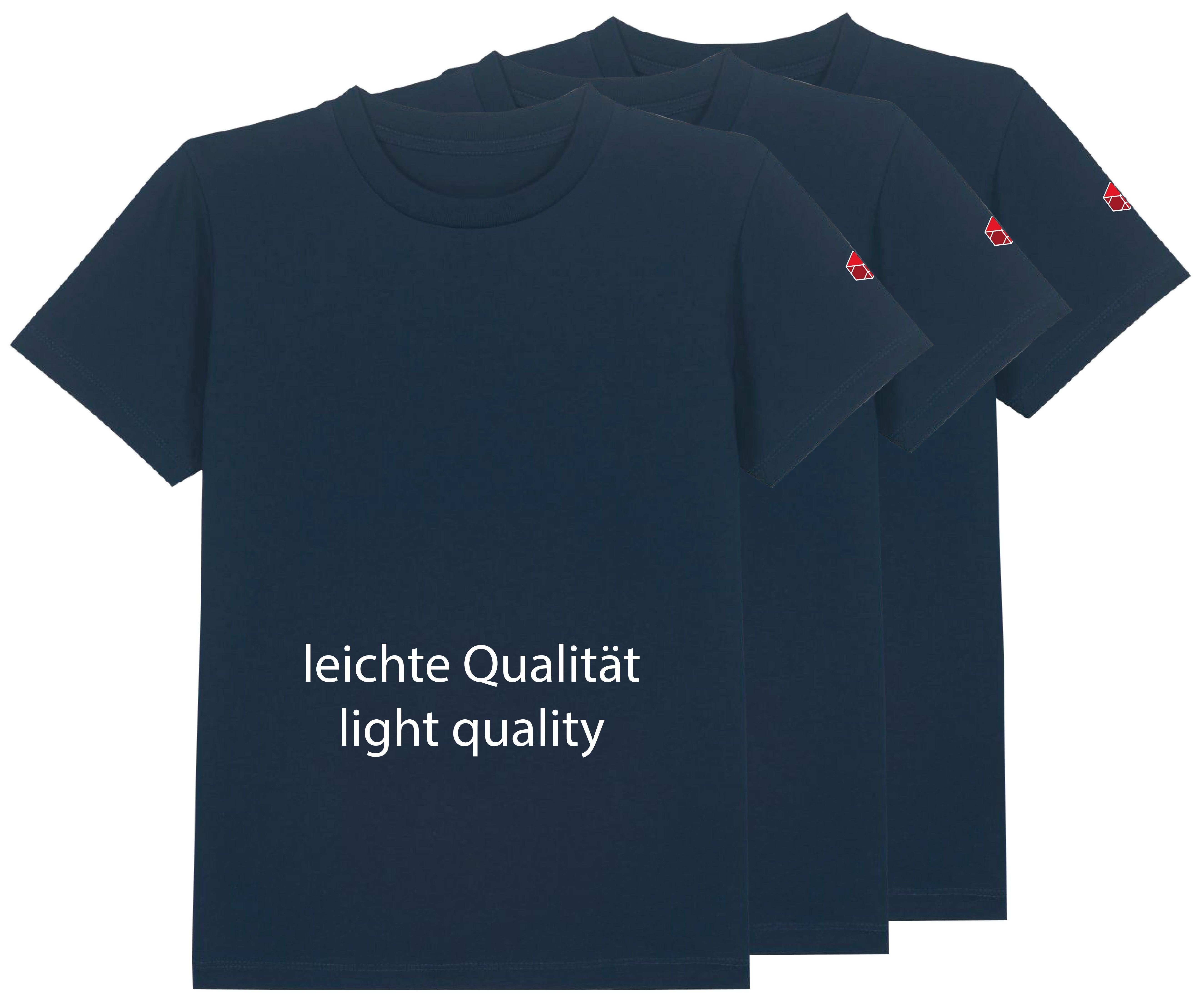 3er Set-T-Shirt, kurzarm, Kinder 116-158