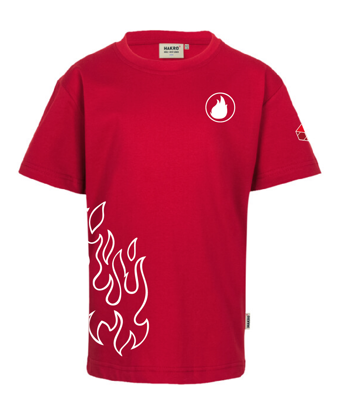 FIRE HOUSE SHIRT, Unisex, short sleeves
